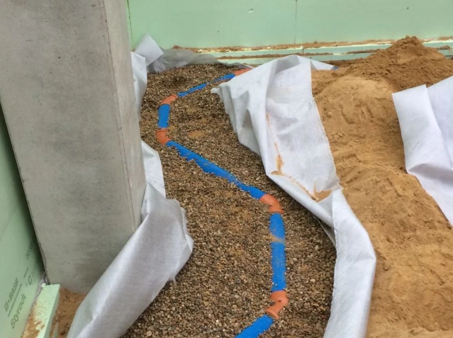 Drainage bei Kellerabdichtung Hamburg Pinneberg